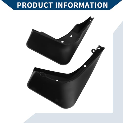 Image of Mud Flaps Splash Guards W /Mount Accessories for Mercedes-Benz GLA 220 /200 (without Pedal) 2014-2019 Front and Rear Mud Guards 1 Set
