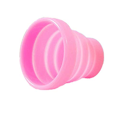 Deniseonuk Portable Folding Silicone Water Cup Candy Color Foldable Cup For Travel Outdoor Camping Drinkware Drinking Cup