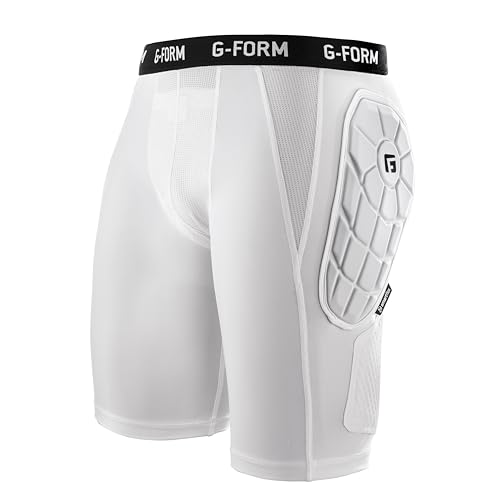 G-Form MLB Bandit Sliding Short, White, Adult Small