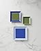 kate spade New York Make It Pop Cool Blue 3-Piece Tray Set