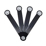 Savagrow 4PCS Steel Glider Bearing Arm Bracket Replacement, Patio Glider Parts Rocker Connecting Rod for Outdoor Glider and Garden Bench (Total Length 8.85', Hole Center 7.48')