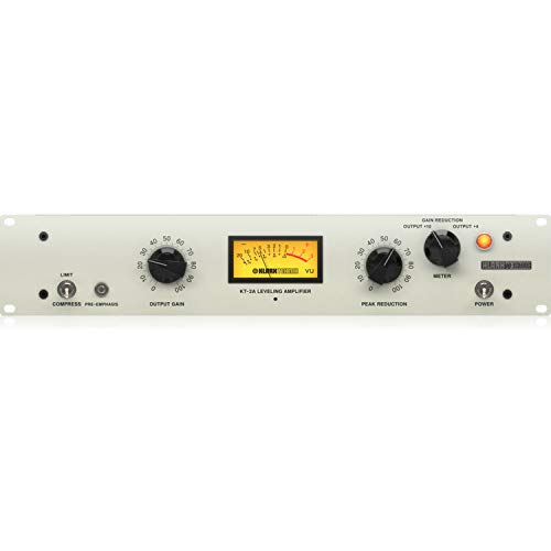 Klark Teknik KT2A Classic Leveling Amplifier with Vacuum Tubes and Optical Attenuator Tube