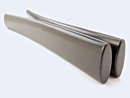 LORELLER Pea Patch Minstrel Style Ebony Rhythm Bones, (1