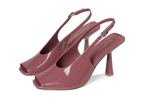 Stuart Weitzman Women's Val Slingback 85 Pump, Dusty Berry, 8.5