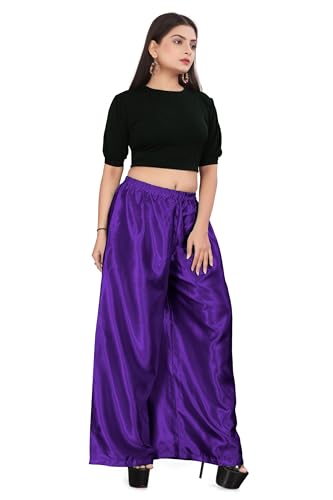 Belly Dancing Palazzo Pant Women's Long Wide Leg Palazzo Pant S25