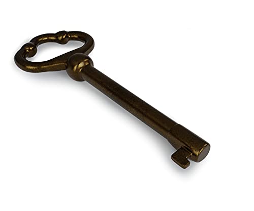 Ky-2Ab Antique Brass Plated Hollow Barrel Skeleton Key (Pack Of 1) #TOP2