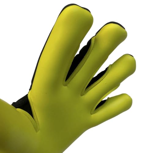 Aviata O2 Black Mamba Ultra Goalkeeper Gloves - Superior Grip, Comfort, and Protection (9)