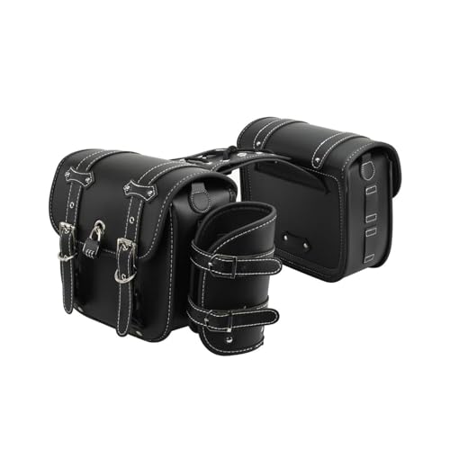 バイク サイドバック サドルバック 左右セット Amazon | AetherTech サイドバッグ バイク用 サドルバッグ ペア