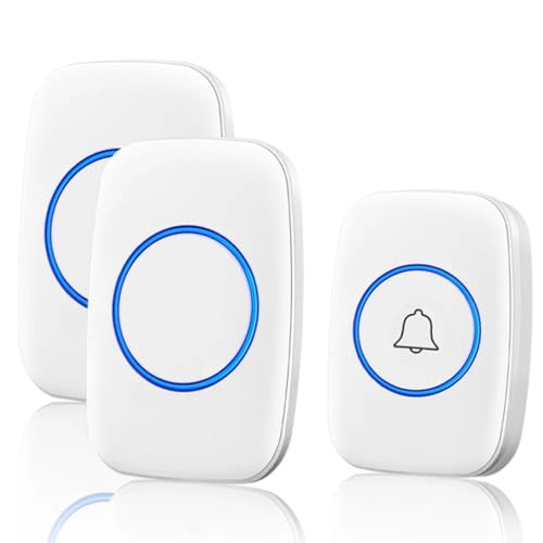 Sonnette de porte intelligente 60 carillons haute performance avec une portée de 300m
