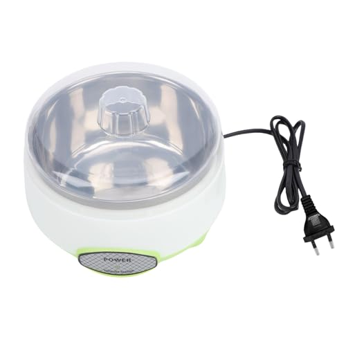 Mini yogurtera, yogurtera eléctrica, yogurtera doméstica, totalmente automática con temperatura constante, fabricada en acero inoxidable