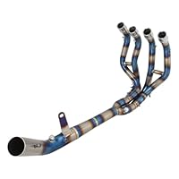 Amazon | FIRECARP バイク用 中間パイプ エキゾーストパイプ