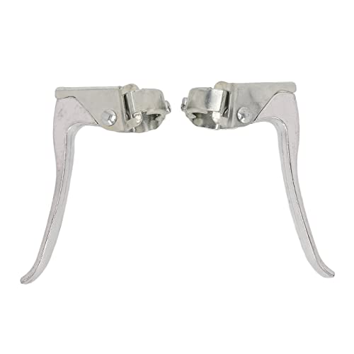 Remplacements de Frein à Main pour Fauteuil Roulant, Remplacements de Freins pour Fauteuil Roulant Fauteuil Roulant Manuel Fixation à Vis Latérale en Acier Inoxydable Accessoires pour Fauteuil Roulant Cover