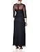Alex Evenings Womens Long A-Line Sweetheart Neck Dress (Petite and Regular Sizes), Dark Navy, 16