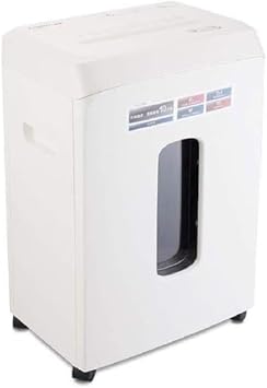 Shredder with Wheels-Grade High Security 6-Sheet Micro-Cut Paper,10 Minutes Continuous Run Time Shredder