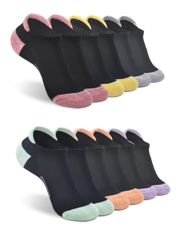 Running Socks Womens Ankle Athletic Cushioned Hiking Socks