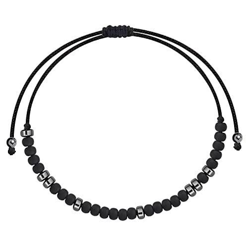 FEELMEM Badass Bitch Gifts Badass Bitch Morse Code Bracelet Cancer Awareness Jewelry for Survivor Cancer Bitch Fighter Gift2