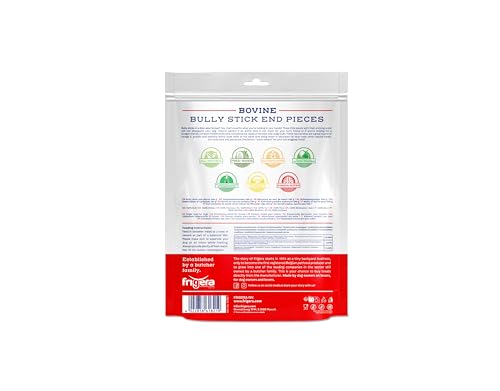 Frigera Ochsenziemerenden 500g – Rind, Natürliche, Proteinreiche Leckerlis für Hunde, Gluten- und Getreidefrei, Hochwertige Hundesnacks ohne Zusatzstoffe