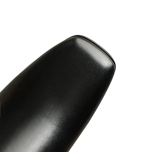 TinaCus Handmade Women's Genuine Leather Slip On Stretch Square Toe Mid Chunky Heel Pumps Shoes2