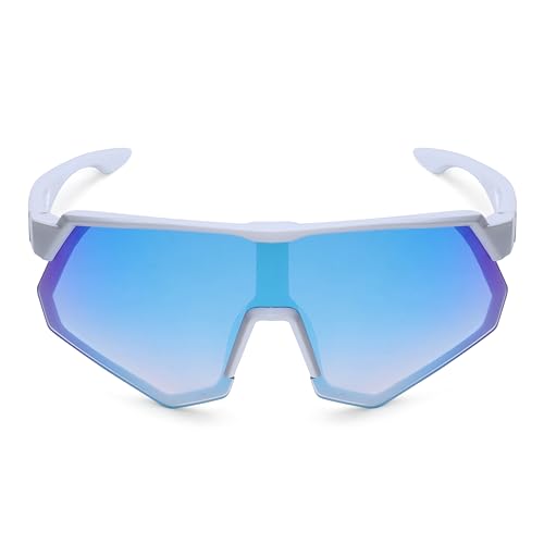 Image of Dervin UV Protected Non-Polarized Sports Sunglasses for Men & Women Driving Cycling Fishing Cricket Sunglasses