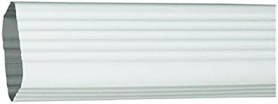 Amerimax Downspout Extension 2" X 3" X 15" Aluminum White
