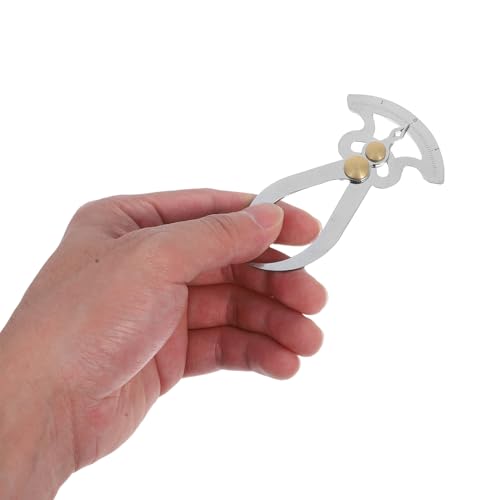 Calibrador de espesores Veemoon de acero inoxidable de alta precisión para carpintería, calibraje de diámetro exterior y grosor metálico portátil (Escala imperial) miniatura 4