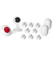 ednet Smart-Home Set - HD-Kamera, 8 Kontaktsensoren, 2 Bewegungssensoren, Innensirene - Alexa Ech...