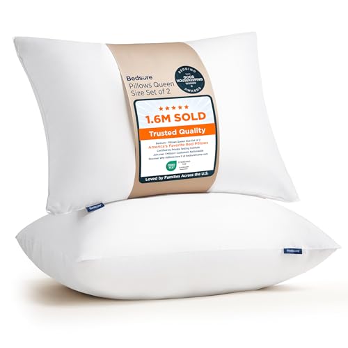 Bedsure Standard Pillows Size Set of 2 - Bed Pillows...