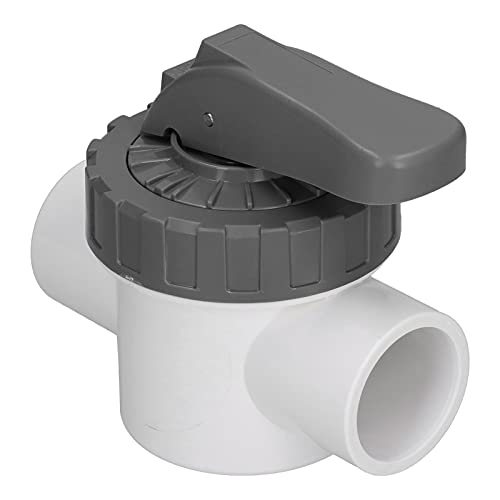 Válvula de bola de paso de 3 vías para piscina: regula el flujo de la bomba fácilmente V40-2A 8