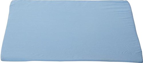 Image of DMI Bed Wedge Pillow and Triangle Wedge with Elevated Incline for Neck Pain, Headaches, Reflux, Shoulders, Back Pain, Foot Support, Knee Pain or Restless Leg Syndrome, 24x24x7 inches, Blue