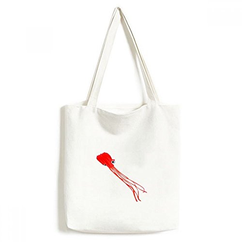 Sac fourre-tout cerf-volant poulpe tissu cabas courses