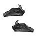 XUTVOTOR X3 Rear Cage Trim Covers, Black C Pillar Rear Cage Trim Plastic Protection Guard Plates for Can Am Maverick X3 / X3 Max 2017-2025 Accessories (2PCS, Replace #705010335, 705010336)