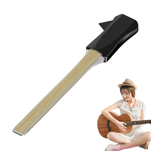 Médiator intégré double face en prêle pour s'exercer à la guitare chez soi