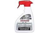 SPADO Alu Inox Chrome 2en1 Nettoyants Multi-Usage, 500 ml