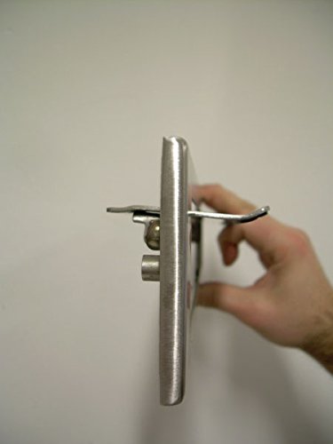 FORNITUREZAMBON BUCA PER LETTERE BOCCHETTA FERITOIA IN ACCIAIO INOX SATINATO 240-340x75 MM
