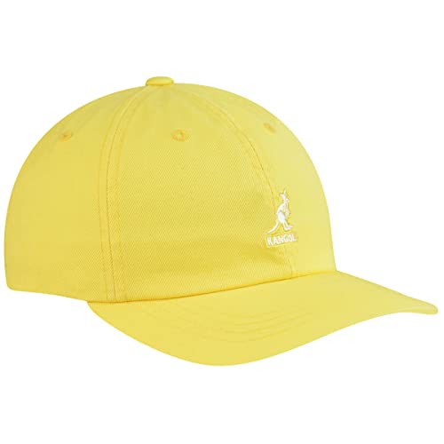 Image of Kangol Washed Baseball Hat - Papaya Milk / 1SFM Baseball & Sport Caps