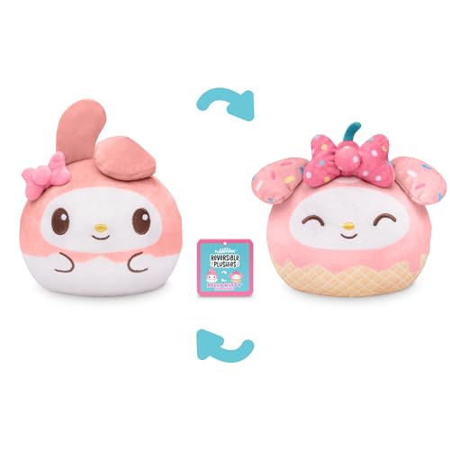 Image of TeeTurtle Reversible Sanrio My Melody Ice Cream 4 Inch Flip Plush