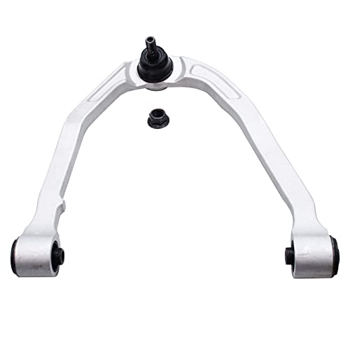 Image of Detroit Axle - 4pc Front End Control Arms Kit for 03-07 Infiniti G35, 03-09 Nissan 350Z, 2 Upper Control Arms 2 Outer Tie Rod Ends 2003 2004 2005 2006 2007 2008 2009 Replacement