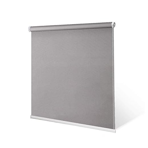 SCHRLING No Drill Daylight Roller Shade Tension Inside Mount Expansion Window Blind,Custom Size:20”-90”W,20”-98”L