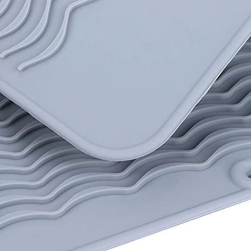 Almohadilla de silicona térmica multiuso 3 piezas gris miniatura 4