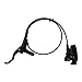RiToEasysports Disc Brake Set, Mountain Hydraulic Brake Set Double Piston Drive Oil Disc Brake Kit Left Front Brake for Road Mountain