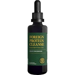 Global Healing Center - Foreign Protein Cleanse (Spike Protein Detox) - Support Formula with Wormwood - Helps Detox for Immune Support - 2 Fl Oz