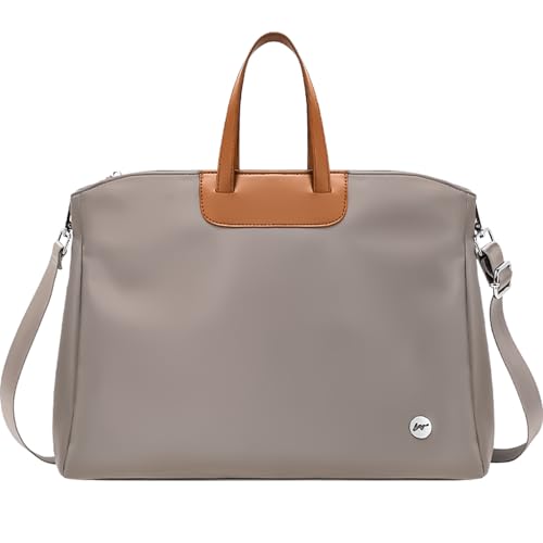 Bolsa para portátil para mujer estilo tote con cremallera miniatura 1