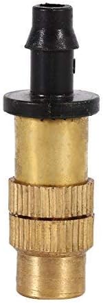 Miniatura 8 de Yosoo Boquilla de rociadores rociadores para riego riego sistemas de nebulización de latón ajustable rociador atomizador para césped de jardín, 5