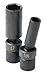 SK Hand Tool 33381 3/8-Inch Drive Flex Deep Impact Socket, 11mm