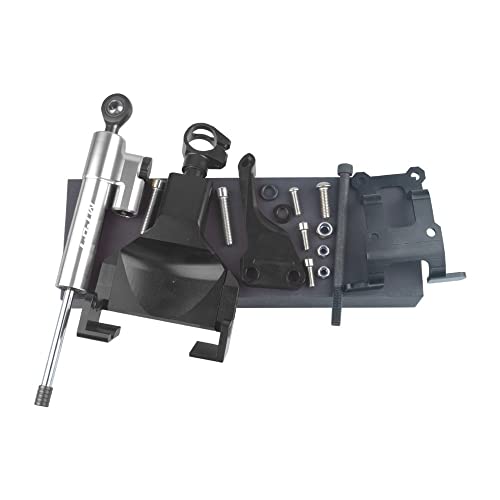 SPeesy para Y&amaha MT-07 FZ-07 MT 07 Mt07 Fz07 2016 2017 2018 MT FZ 07 Kit De Montaje De Soporte De Amortiguador De Dirección para Motocicleta (Color : A8)