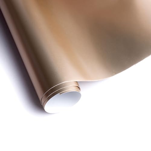 Image of Itsy Bitsy Vinyl Chrome Gold 12inch X 2ft 1 Roll| for Home Kitchen Countertop, Cabinet Furniture, Oil Proof, Table Top, Wall, Car Wrap Sheet, Wallpaper, Waterproof Vehicle Sticker