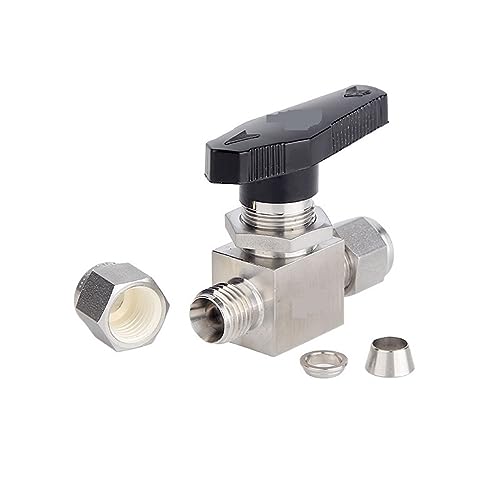 Robinet à boisseau sphérique en acier inoxydable pour circuit d'eau et gaz de maison - 5