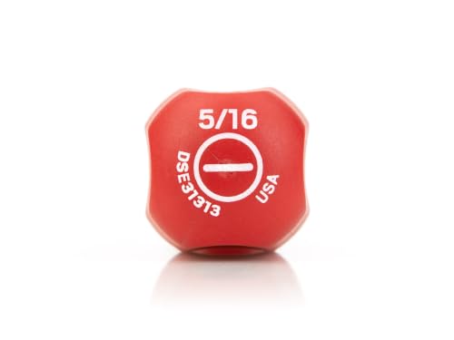 Image of TEKTON 5 /16 Inch Slotted Hard Handle Screwdriver | DSE31313 | Made in USA