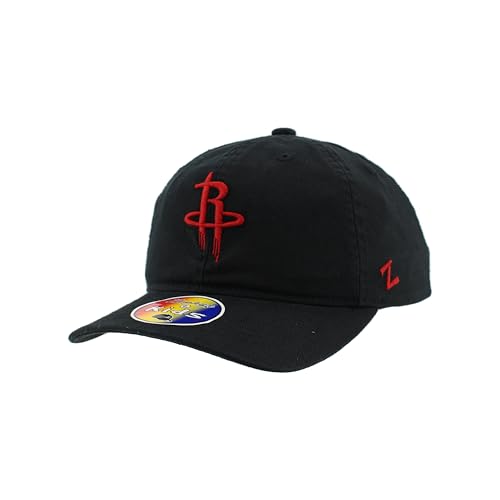 Houston Rockets NBA Officially Licensed Youth Adjustable Hat Scholarship Icon Black