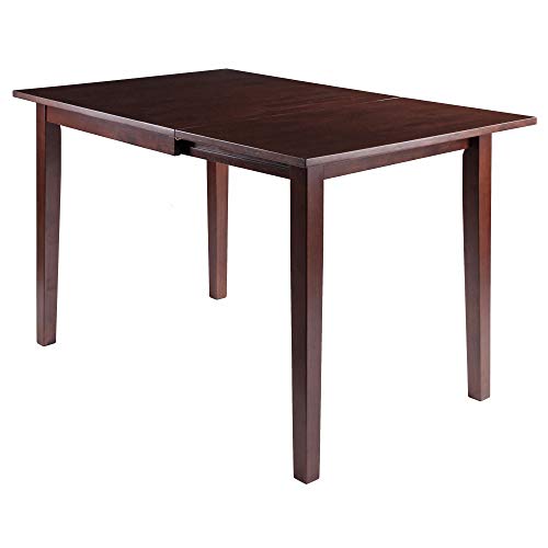 Winsome Perrone Drop Leaf Dining Table, for Dining Room, 29″, Walnut
